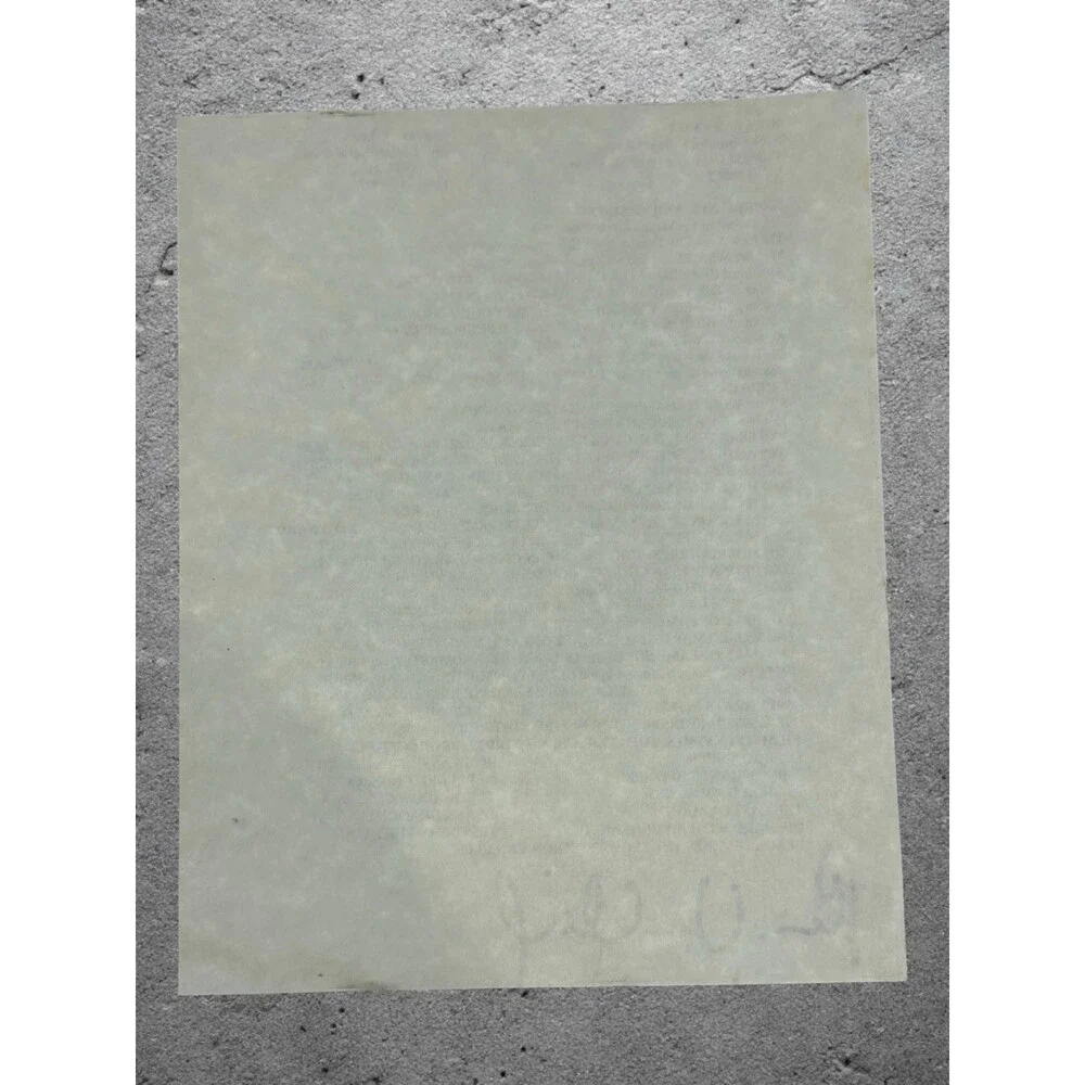 Ron Van Clief Signed Accolades Piece Of Paper From Early 2000s